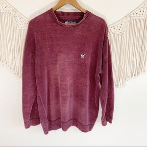 Vintage Big Dogs Maroon Pullover Sweatshirt